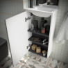 Ensemble Salle De Bains Marville 400 White Gloss - SALGAR 99150 