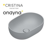 Vasque a poser tonalita50x35 Ciment - CRISTINA ONDYNA SF503523 