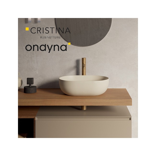Vasque a poser tonalita50x35 Lin - CRISTINA ONDYNA SF503530 