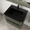 Meuble Salle De Bain Biba 600 2 Tiroirs Green Forest 598 X 540 X 450 Mm - SALGAR 113827