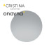 Bonde en ceramique pour vasque tonalita Ciment - CRISTINA ONDYNA SFPI32CE
