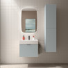 Meuble de salle de bain BIBA 600 1 tiroir et 1 tiroir intérieur Blue Fog - SALGAR 103038