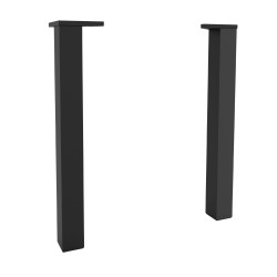 Jeu 2 Pieds Noir Hauteur 230 Mm - SALGAR 97160 