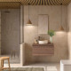 Meuble Salle De Bain Mara 800 1 Tiroir Avec Frein Noyer Americain 797 X 405 X 452 Mm - SALGAR 113997