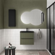 Meuble Salle De Bain Biba 600 2 Tiroirs Green Forest 598 X 540 X 450 Mm - SALGAR 113827 