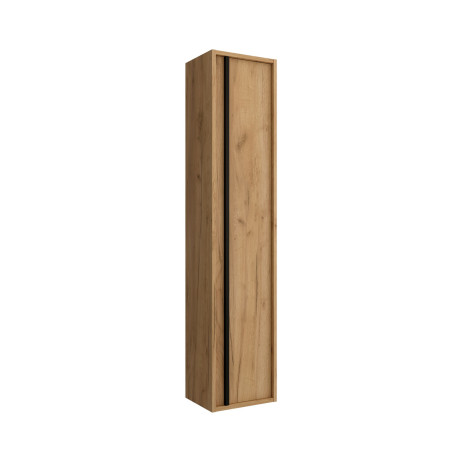 Colonne Attila 30X140 1 Porte Chêne Africain - SALGAR 104249 