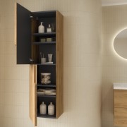 Colonne Vima 30X140 2 Portes Chêne Africain - SALGAR 111816 