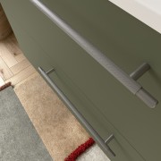 Poignée meuble de salle de bain Quilt Anodisé Mat - SALGAR 113508