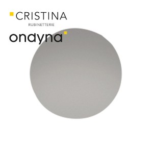 Bonde en ceramique pour vasque tonalita Taupe - CRISTINA ONDYNA SFPI32TO 