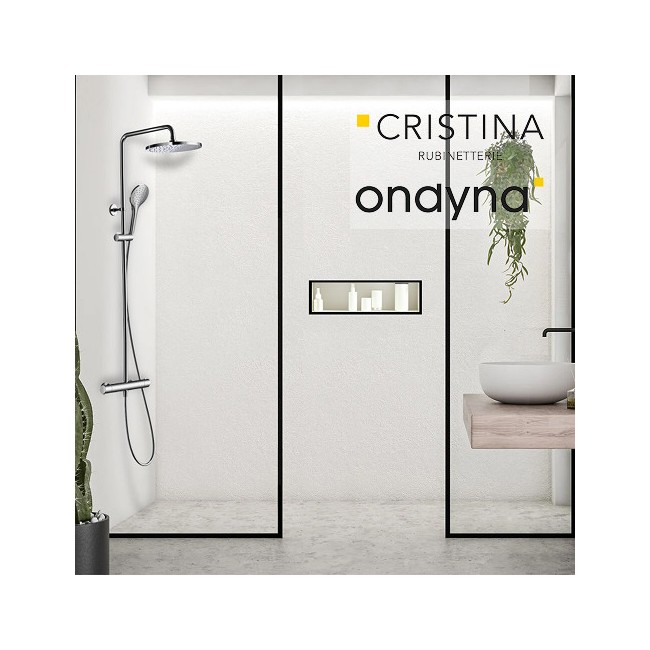 Colonne de douche thermostatique prime - CRISTINA ONDYNA SP45851 