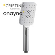 Douchette square 3 fonctions chromée - CRISTINA ONDYNA SQ70251 