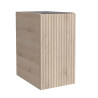 Coquette Biba 300 1 Porte Avec Frein Chêne Naturel 300 X 540 X 450 Mm - SALGAR 113815