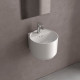 Lavabo Suspendu Monolith Mini Blanc Brillant Diam. 365 X 380 Mm - SALGAR 114527