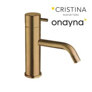 Lavabo triverde vieux bronze avec vidage up&down - CRISTINA ONDYNA TV22093 