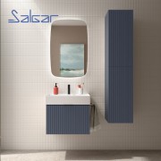 Meuble de salle de bain 1 tiroir BIBA 600 NIGHT BLUE - SALGAR 102974