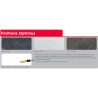Radiateur à inertie OPTIMUS Natura Noir 1600W - Valderoma DN1600O