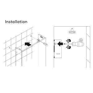 Habillage Bâti-Support pour WC suspendu Chêne africain NOJA - SALGAR 106295