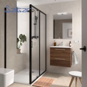 Ensemble salle de bain 2 Tiroirs Silane 600 Noyer Maya - SALGAR 113585