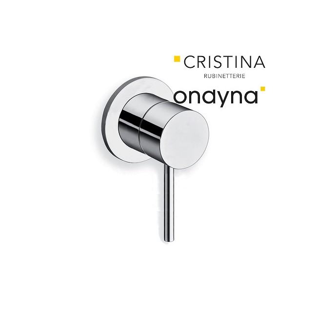 Mitigeur douche encastre tige 6 cm pmr chrome - CRISTINA ONDYNA TV63751 