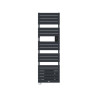 Sèche serviettes mixte, Blanc, 1750 W, Standard Riviera 2 mixte - Thermor 490234