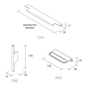 Meuble de salle de bain 1 tiroir BIBA 600 ANTHRACITE MAT - SALGAR 102984