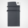 Sèche-serviette soufflant Atlantic KEA Gris - 1400W (800W + 600W) - 841524