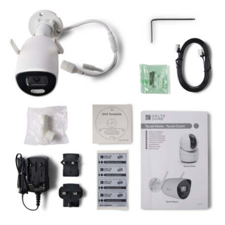 Caméra de sécurité extérieure connectée Tycam Guard - DeltaDore 6417017