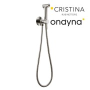 Kit mitigeur wc avec douchette inox - CRISTINA ONDYNA WCIS1828 