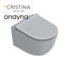 WC suspendu tonalita 55x35 Ciment - CRISTINA ONDYNA WCSF5523