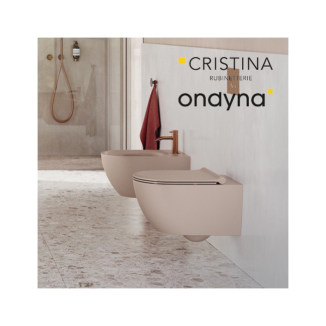 WC suspendu tonalita 55x35 Soie - CRISTINA ONDYNA WCSF5531 