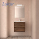Meuble et vasque de salle de bain Noja 600 NOYER MAYA - SALGAR 106114