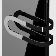 Barre de séchage CAMPAVER BAINS Noir mat - INTUIS SIGNATURE K090042