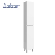 Colonne 2 portes INFINITY White Satin - SALGAR 112581