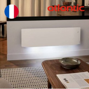 Radiateur électrique Atlantic DIVALI NEO Plinthe 1000W Blanc carat