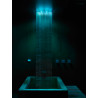 Plafond de douche LED chromé Dream - BOSSINI H374550021