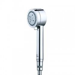 DOUCHETTE CYLINDRICA 3 JETS ANTICALCAIRE CHROME - BOSSINI B00160030