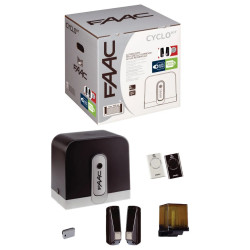 Motorisation Portail Coulissant FAAC CYCLO KIT Intégral 400 kg 24V (C720) 105999144 