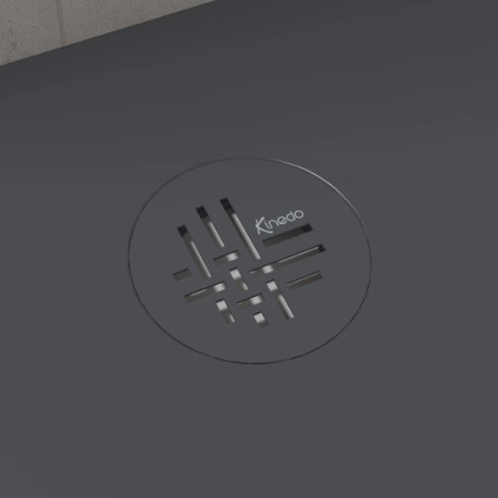 Receveur extra-plat 100X90 Kinesurf Nova Anthracite mat - KINEDO RD1235AM