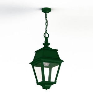Suspension Avenue 2 N°1 E27 Vert sapin 067 - PRADIER 102001067 