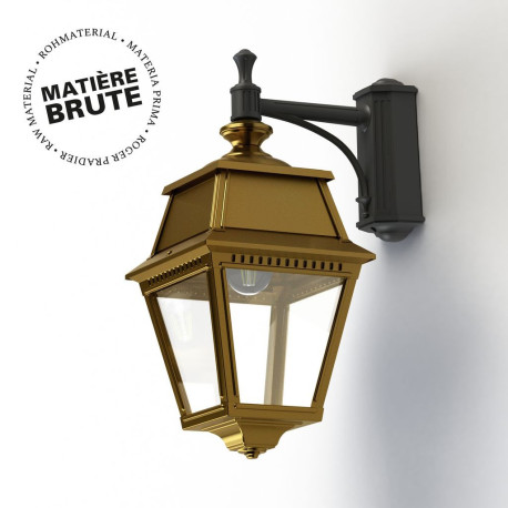 Applique Avenue 2 N°4 E27 Laiton brut 072 - PRADIER 102010072 