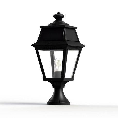 Borne Avenue 2 N°5 E27 Noir foncé 000 - PRADIER 102013000 