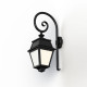 Applique Avenue 2 N°2 LED opale Noir foncé 000 - PRADIER 102106000