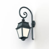 Applique Avenue 2 N°2 LED opale Vert de gris 008 - PRADIER 102106008 