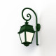 Applique Avenue 2 N°2 LED opale Vert Anglais 019 - PRADIER 102106019