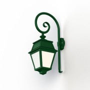 Applique Avenue 2 N°2 LED opale Vert sapin 067 - PRADIER 102106067 