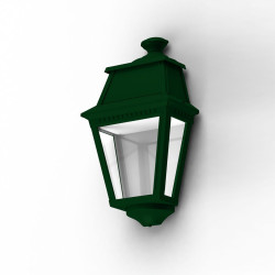 Applique Avenue 2 N°3 LED Diffuseur clair Vert 067 - PRADIER 102108067 