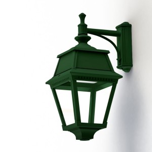 Applique Avenue 2 N°4 LED clair Vert Anglais 019 - PRADIER 102111019 