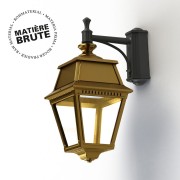 Applique Avenue 2 N°4 LED Laiton brut 072 Diffuseur clair - PRADIER 102111072 