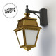 Applique Avenue 2 N°4 LED Laiton brut 072 Diffuseur opale - PRADIER 102112072