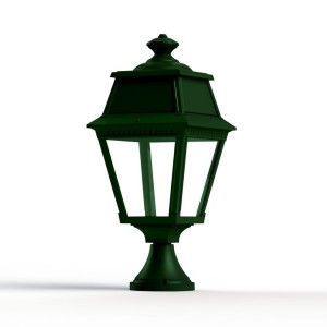 Borne Avenue 2 N°5 LED clair Vert Anglais 019 - PRADIER 102114019 